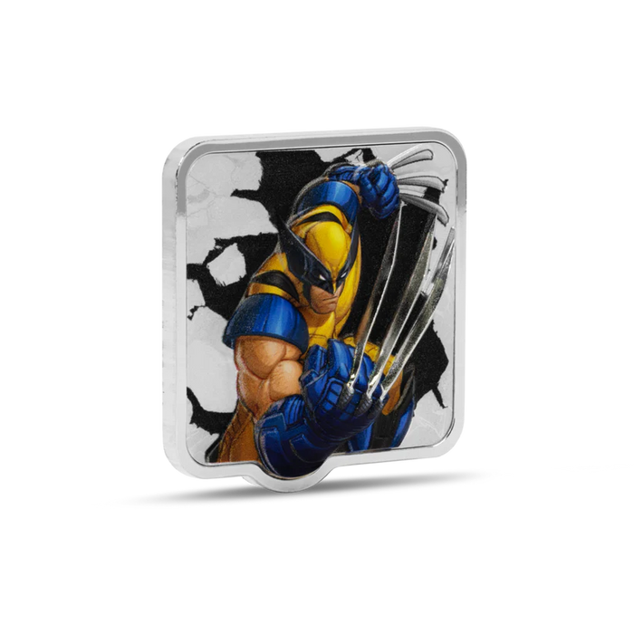 Marvel Smash Series - 2. Wolverine Slash 2oz Silver Coin