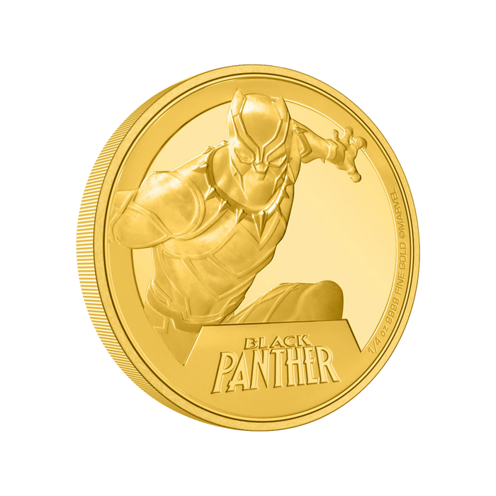 Marvel Classic - Black Panther 1/4oz Gold