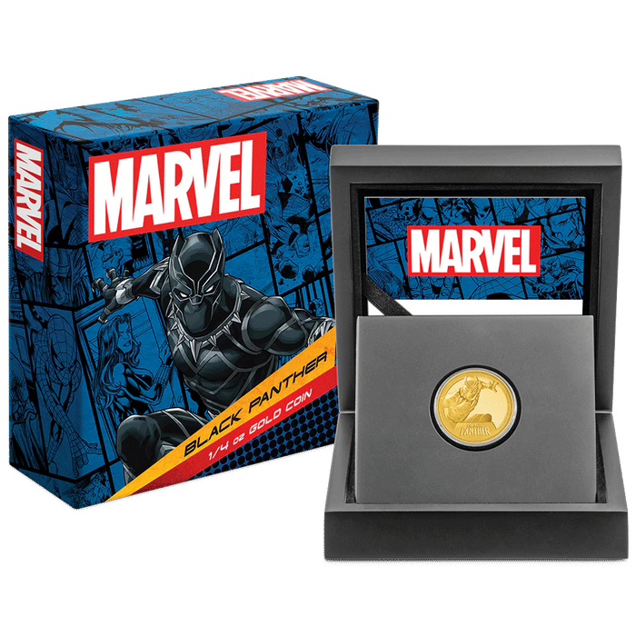 Marvel Classic - Black Panther 1/4oz Gold Livestreamhub Marvel Classic - Black Panther 1/4oz Gold Livestreamhub