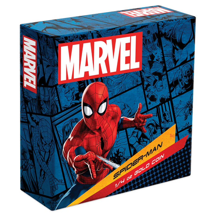 Marvel Classics - Spider-Man 1/4oz Gold