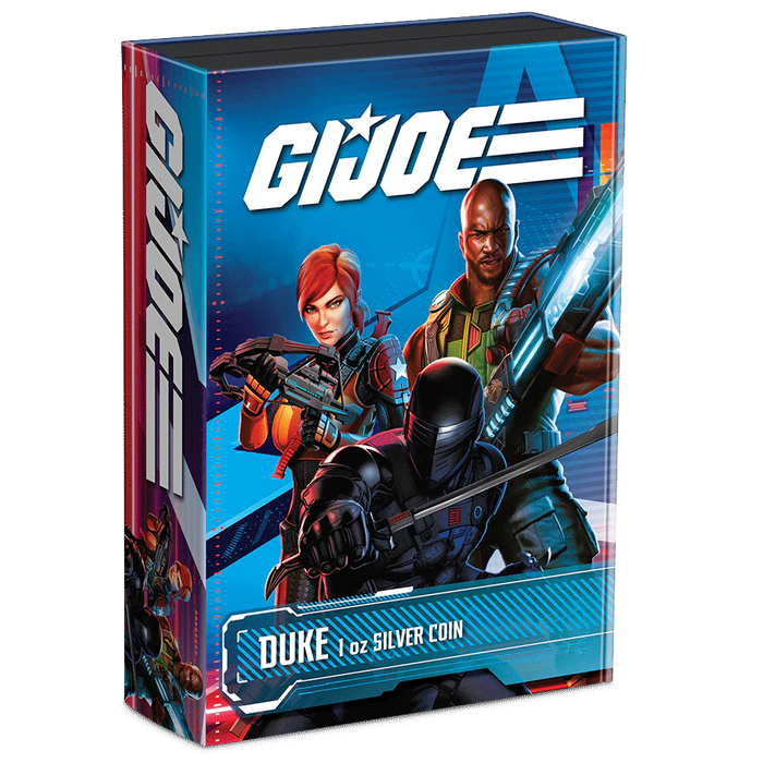 G.I. Joe - Duke 2024 1oz Silver