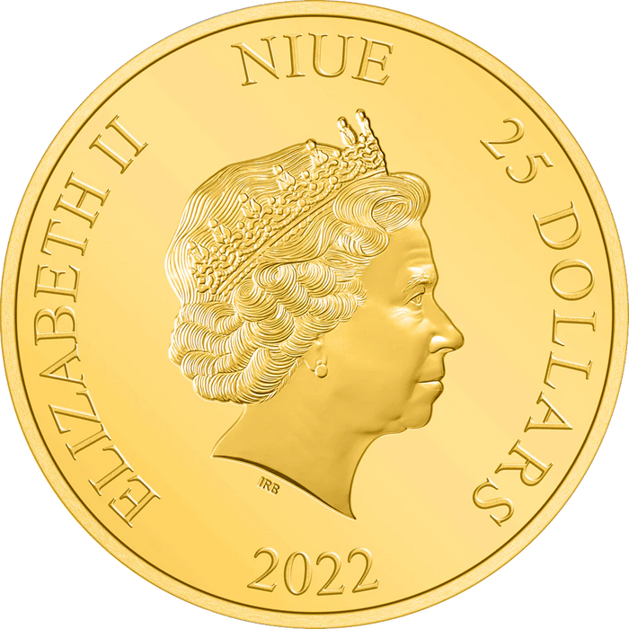 DC Classic - Aquaman 2022 1/4 oz Gold