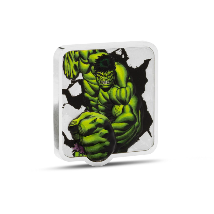 Marvel Smash Series - Hulk Smash 2oz Silver Coin