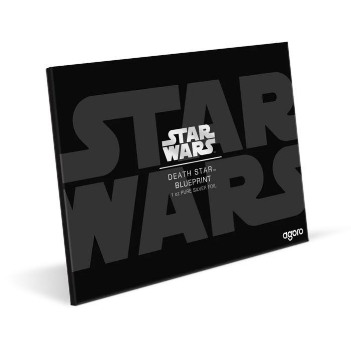 Star Wars Blueprint Series - Death Star 1oz Silver Foil