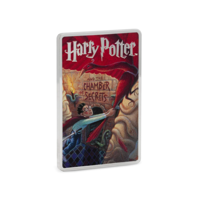 Harry Potter Book Covers: Chamber of Secrets 2oz Silver